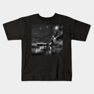 National Stadion, Poniatowski Bridge, Warsaw, Poland Kids T-Shirt